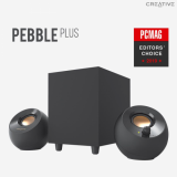Boxa CREATIVE PEBBLE PLUS 2.1 USB Speakers - black 51MF0480AA000 (timbru verde 11.00 lei) 