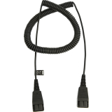 Jabra EXTENSION CABLE/2X QD-KUPPLUNG 0 5 - 2M SPIRAL 8730-009