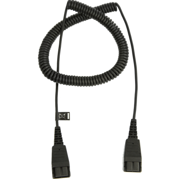 Jabra EXTENSION CABLE/2X QD-KUPPLUNG 0 5 - 2M SPIRAL 8730-009
