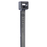 Brida plastic 3,5 x 140 black rezistenta UV (100buc) - ELEMATIC, 5309/C UV 