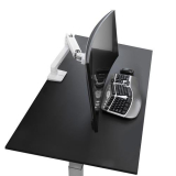 Accesoriu Ergotron HX DESK SINGLE MONITORARM WHITE/42IN 9-19KG TILT 75 MIS-D 10Y W 45-475-216