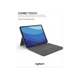 Tastatura Logitech COMBO TOUCH IPAD PRO12.9IN 5.G/OXFORD GREY - CH 920-010209