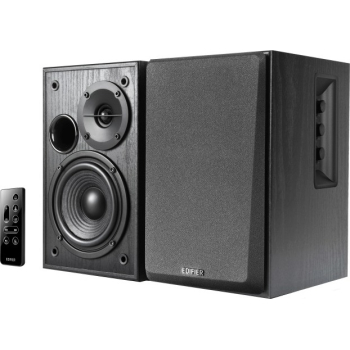 BOXE EDIFIER 2.0, RMS: 42W (2 x 21W), bluetooth, telecomanda wireless, volum, black, R1580MB (timbru verde 11.00 lei) 
