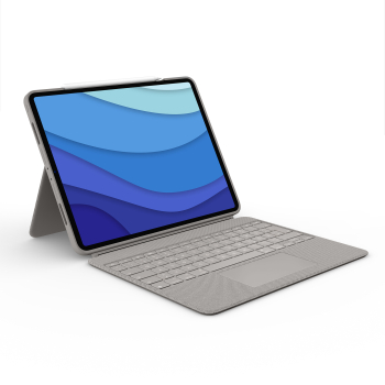 Tastatura Logitech COMBO TOUCH F.IPADPRO12.9-INCH/5TH GEN. - SAND - DEU - CENTRAL 920-010216