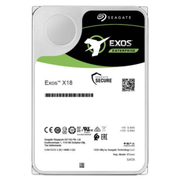 Seagate EXOS X18 10TB SAS SED/3.5IN 7200RPM HELIUM 512E/4KN ST10000NM014G