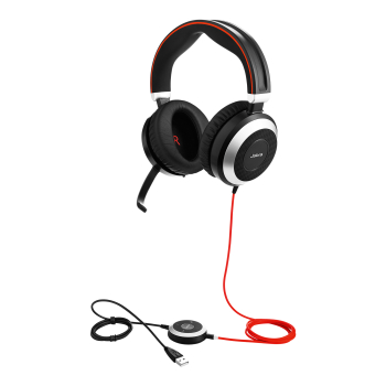 Casti JABRA EVOLVE 80 MS STEREO/ACTIVE NOISE-CANCELLING 7899-823-109