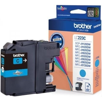 Cartus Brother LC-223C INK CARTRIDGE CYAN/550 PAGES ISO STANDARDS 24711 LC223C