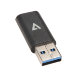 V7 USBA 3.2GEN1 TO USB-C MINIADPTR/USB A MALE TO USB-C FEMALE ADPTR V7USB3AC