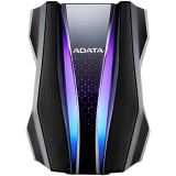HDD ADATA EXTERN 2.5 USB 3.2 Gen1 2TB HD770G, iluminare RGB, Black AHD770G-2TU32G1-CBK (timbru verde 0.8 lei) 