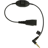 Jabra LINK MOBILE QD TO 3.5 MM W.PTT/SUPERVISOR CORD 8800-00-103 Jabra LINK MOBILE QD TO 3.5 MM W.PTT/SUPERVISOR CORD 8800-00-103