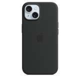 Apple IPHONE 15 SILICONE CASE/WITH MAGSAFE - BLACK MT0J3ZM/A