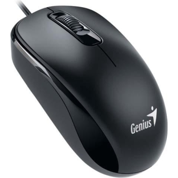 MOUSE Genius, DX-110, PC sau NB, cu fir, USB, optic, 1000 dpi, butoane/scroll 3/1, , negru, 31010116100 (timbru verde 0.18 lei) 