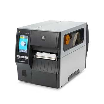 Zebra TT Printer ZT411; 4, 203 dpi, Euro and UK cord, Serial, USB, 10/100 Ethernet, Bluetooth 4.2/MFi, USB Host, Wireless 802.11 AC Card: Re ZT41142-T0EC000Z