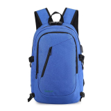 RUCSAC SPACER, pt. notebook de max. 15.6, 2 compartimente, buzunar frontal, buzunar lateral x 2, blocare fermoar, USB 2.0 (M)(pt. acces la Power Bank), Jack 3.5 mm (pt. acces la casti), waterproof,  