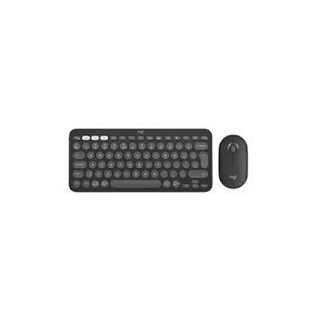 Tastatura KEYBOARD +MOUSE COMBO PEBBLE 2/GRAPHITE 920-012239 LOGITECH 920-012239 (timbru verde 0.8 lei) 