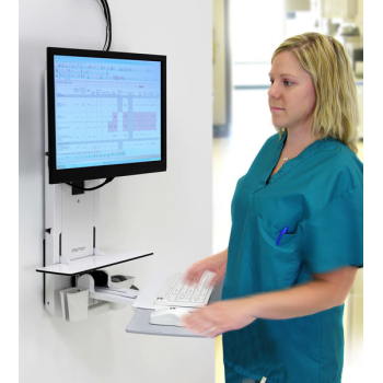 Ergotron PATIENT ROOM VL18 STS WM/BRIGHT WHITE 61-080-062 Ergotron PATIENT ROOM VL18 STS WM/BRIGHT WHITE 61-080-062