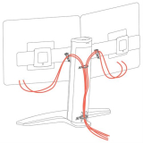 Accesoriu Ergotron NEOFLEX DUAL MONITOR LIFT STAND/24IN 6.4-15.4KG LIFT12.7 MISD 3Y 33-396-085