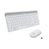 Tastatura Logitech SLIM WRLS. KEYB.MOUSECOMB MK470/OFFWHITE ITA MEDITER 920-009197