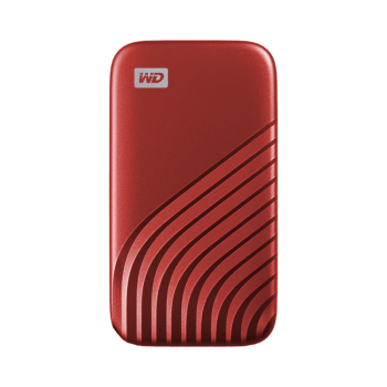 Western Digital SSD Extern WD My Passport, 2TB, Rosu, US WDBAGF0020BRD-WESN