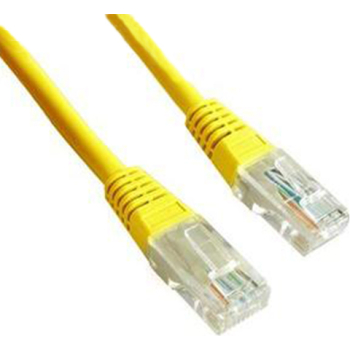Patch cord Gembird Cat. 5E, UTP, 1 m, galben PP12-1M/Y