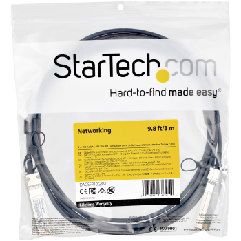 Cablu StarTech DELL EMC DAC-SFP-10G-3M/. DACSFP10G3M