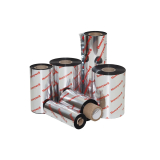 Honeywell TMX1301 wax ribbon, Core 25,4, Width 110 mm x Length 300 meters, 10 rolls per box, ink coating out. Ideal for Uncoated papers. I90674-0