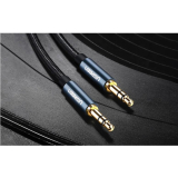 CABLU audio Ugreen, AV112 stereo (3.5 mm jack T/T), 2m, conectori auriti, braided, albastru 60181 (timbru verde 0.18 lei) - 6957303861811 CABLU audio Ugreen, AV112 stereo (3.5 mm jack T/T), 2m, conectori auriti, braided, albastru 60181 (timbru verde 0.18 lei) - 6957303861811