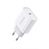 INCARCATOR retea Ugreen, CD137 Quick Charge 20W, 1 x USB Type-C 5V/3A, alb 60450 (timbru verde 0.18 lei) - 6957303864508 