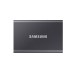 SSD Extern Samsung T7, 2TB, Titan Gray, MU-PC2T0T/WW