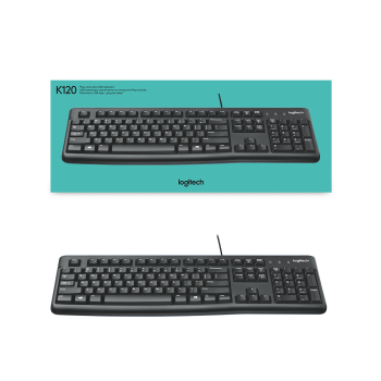 Tastatura Logitech KEYBOARD K120 SWISS LAYOUT/CE 920-002504