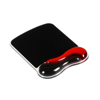 Kensington DUO GEL MOUSE PAD/BLACK/RED 62402