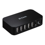 D-Link 7-PORT USB 2.0 HUB/7X A-PORT / 1X B-PORT IN DUB-H7/E