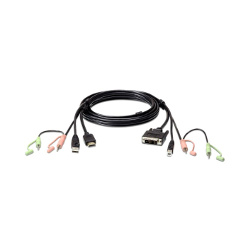 CABLU video Aten I/O ACC CABLE HDMI/DVI-D KVM/1.8M 2L-7D02DH 2L-7D02DH (timbru verde 0.08 lei) 