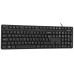 Tastatura TARGUS ANTIMICROBIAL USB WIRED/KEYBOARD UK LAYOUT BLACK AKB30AMUK