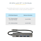 Docking Station StarTech USB-C MULTIPORT ADAPTER HDMI/. DKT30CHPD3