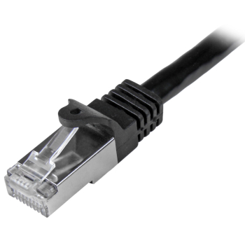 Cablu StarTech 2M BLACK CAT6 SFTP CABLE/. N6SPAT2MBK Cablu StarTech 2M BLACK CAT6 SFTP CABLE/. N6SPAT2MBK