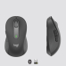 Mouse Logitech M650 L WRLS - GRAPHITE/- RIGHT-HANDED - SIZE L 910-006236