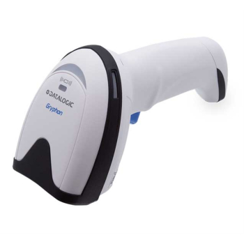 Scanner coduri de bare Datalogic Gryphon GM4200, Kit, USB, 433 MHz, White (Kit includes scanner, WLC4190-WH-433 base and USB cable 90A052278) GM4200-WH-433K1