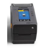 Zebra Thermal Transfer Printer (74M) ZD611, Color Touch LCD; 300 dpi, USB, USB Host, Ethernet, BTLE5, EU and UK Cords, Swiss Font, EZPL ZD6A123-T0EE00EZ