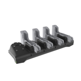 Docking Station Zebra EVM ET4X Four Slot Charge Only Cradle for 8 ET40, ET45 Accommodates 8in tablet, Exoskeleton, Payment Terminals, Expansion Backs CRD-ET4X-4S8I1-01
