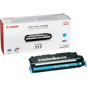 Cartus Toner Canon CRG-717C Cyan 4000 Pagini for MF 8450 CR2577B002AA