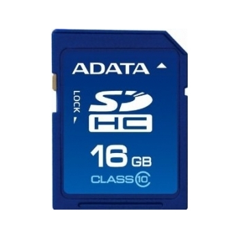 Card Memorie SDHC ADATA 16GB Clasa 10 UHS-I ASDH16GUICL10-R