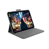 Tastatura Logitech SLIM FOLIO FOR IPAD (10TH GEN)/GREY - ESP - MEDITER-412 920-011426