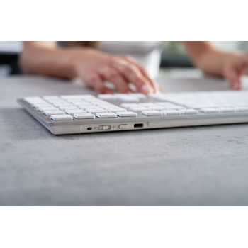 Tastatura Cherry KW 9100 SLIM FOR MAC KEYBOARD/WIRELESS SILVER FRANCE JK-9110FR-1