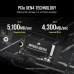 Corsair CR SSD MP600 MICRO 1TB M.2 PCIE 4.0 CSSD-F1000GBMP600MCR 