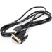 CABLU video SPACER, adaptor HDMI (T) la DVI-D SL (T), 1.8m, negru, SPC-HDMI-DVI-6 (timbru verde 0.8 lei) 