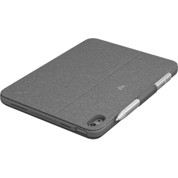 Tastatura Logitech COMBO TOUCH FOR IPAD (10TH GEN)/OXFORD GREY - FRA - CENTRAL 920-011436