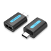 Adaptor USB OTG Vention, USB Type-C (T) la USB 2.0 (M), rata transfer 480 Mbps, invelis PVC, negru, CDTB0 (timbru verde 0.03 lei) - 6922794755253 