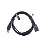 USB extension cable,  A / A - USB A / USB A - length 1.8m - Color: black