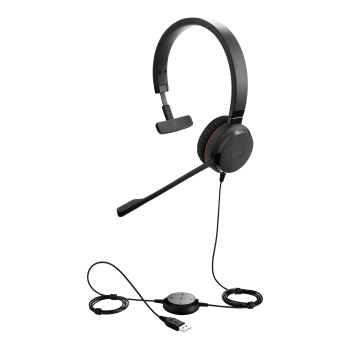 Casti JABRA EVOLVE 30 II UC MONO USB/HEADB NOISE CANCEL USB CONNECTOR 5393-829-309 